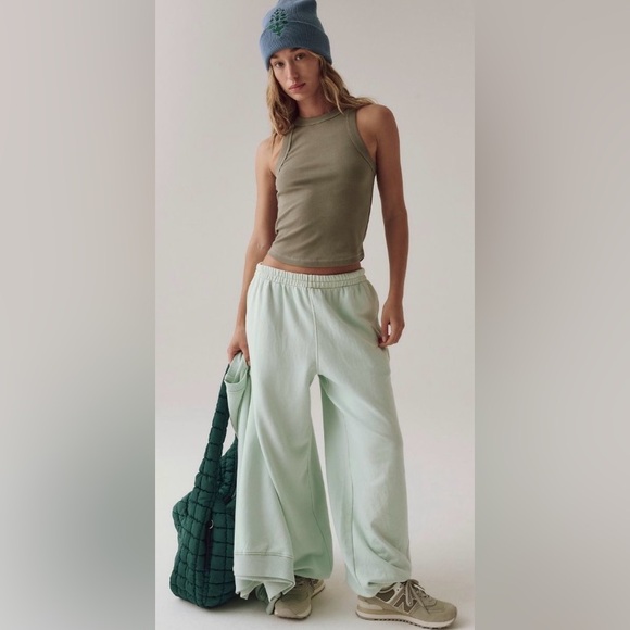 free people movement Tops - Free People Movement ‘ Knockout Tank ‘ *NWT 
Color ~ Sage Stone ~ XS ~